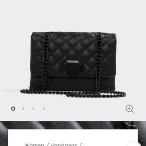 ALDO BLACK ON BLACK (Menifee) PURSE